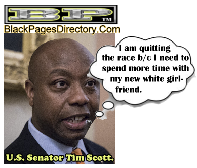 Black Pages Directory: U.S. Senator Tim Scott Ends Race